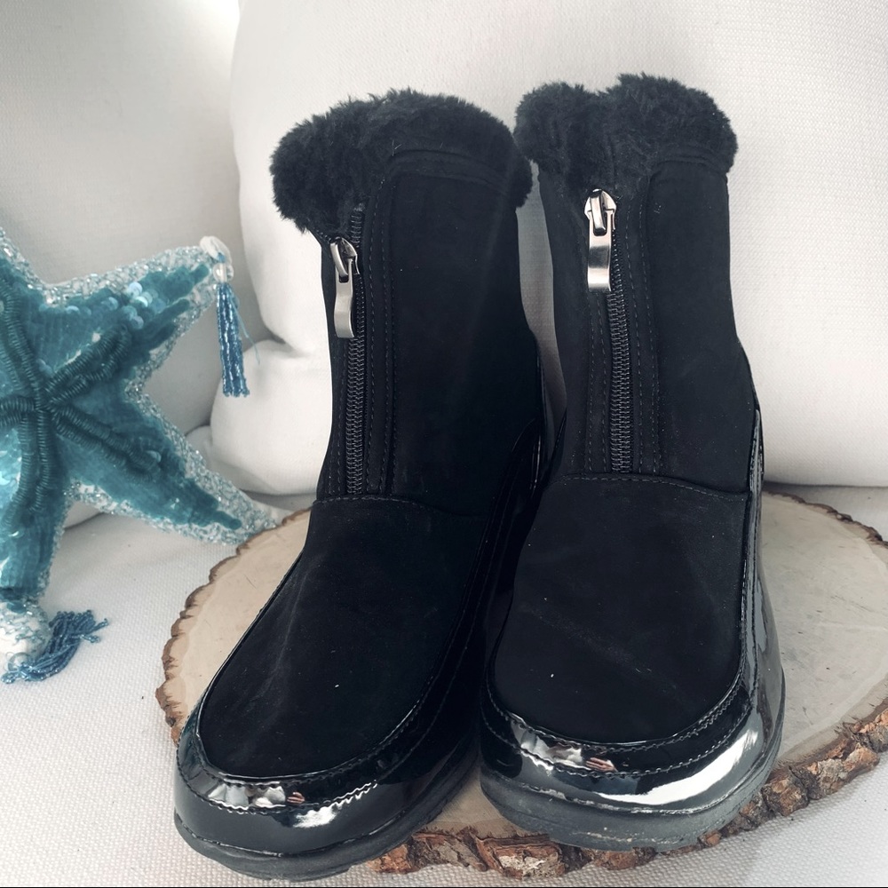 Khombu Black Winter & Rain Boots - Picture 2 of 8
